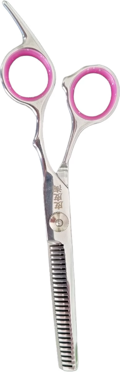 Professor Q - Professionele Effileerschaar - Uitdunschaar - Uitdunschaar Kapper RVS - Kappersschaar - Schaar - Blauw - Coupeschaar - Haar - Knipschaar - Knippen - Kapper Set - Kapper - Premium Uitdun Schaar - Ergonomisch - Afbeelding 3