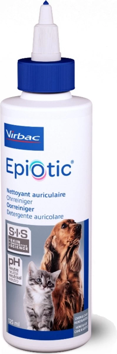 Virbac Epi-otic Vetvrije Oorreiniger - Hond En Kat - 125 Ml - Afbeelding 2