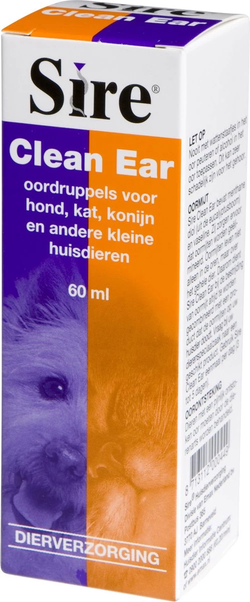 Sire Clean Ear - Oorreiniger - 60 Ml - Afbeelding 7