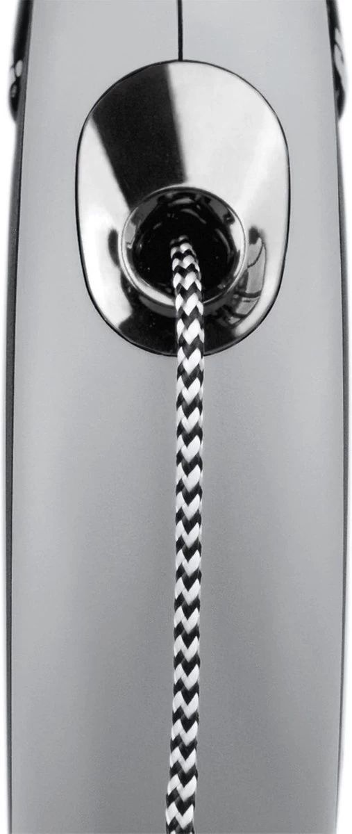 Flexi New Comfort - Hondenriem - Koord - Grijs - M - 8M - Afbeelding 3