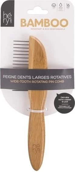 Hery Labo Kam Grof Met Roterende Tanden Bamboe