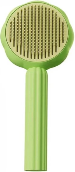 QT Petshop - Haarverwijderaar Voor Huisdieren - Groene Kattenborstel - Furminator Hondenborstel - Anti-Klit - Diervriendelijk - Dierenverzorging