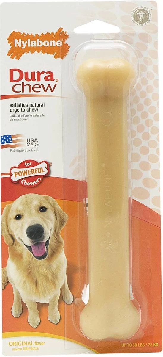 Nylabone Harde Bijters Kluif - Ham - Voor Honden Tot 20 Kg - Afbeelding 6
