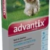 Bayer Advantix Vlooien & Teken Pipetten - Hond 4 Tot 10 Kg - 6 Stuks