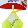 Kong Hond Squeakair Met Piep Small, Net à 3 Tennisballen. (Ø 5 Cm)