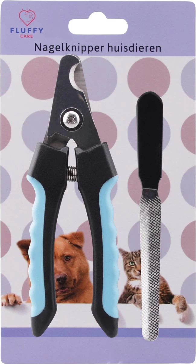 FluffyCare - Professionele Nagelschaar- Nagelschaar Hond - Nagelschaar Kat - Nagelknipper Hond En Kat - Nagelknipper Kat - Nagelknipper Hond - NagelTang Dieren - Poot Verzorging - Afbeelding 6