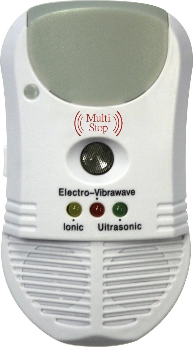 BSI - Multistop Pro - Ongedierteverjager Met 3-voudige Werking: Ultrasoon + Elektromagnetisch + Ioniserend - Ongediertebestrijding - Onhoorbaar Voor Mens - Bereik Tot 300 M² - Afbeelding 2