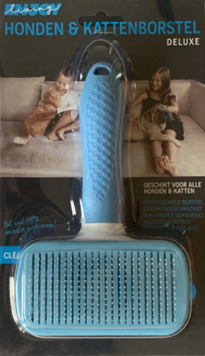 Professionele Kattenborstel/Hondenborstel + BONUS - Bovenvacht | Ondervacht - Langharige | Kortharige - Haarverwijderaar Voor Huisdieren - Kattenkam - Hondenkam - Afbeelding 9