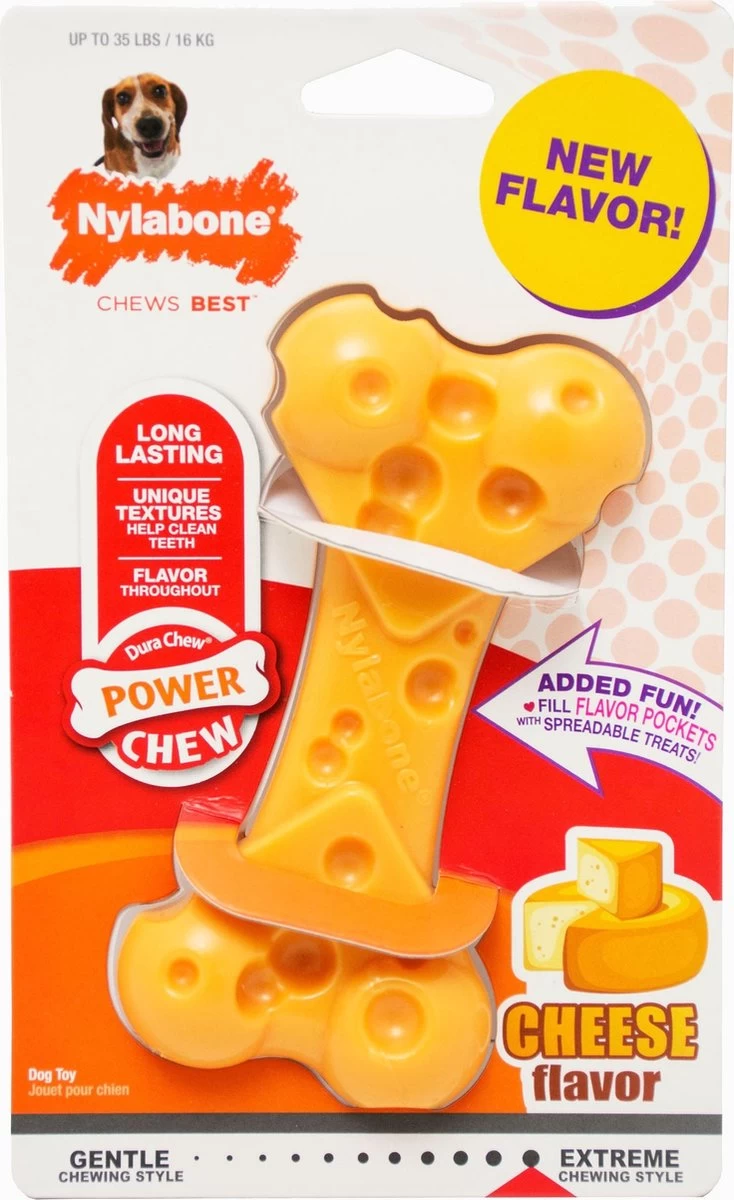 Nylabone Durable Cheese Bone - M - Afbeelding 10