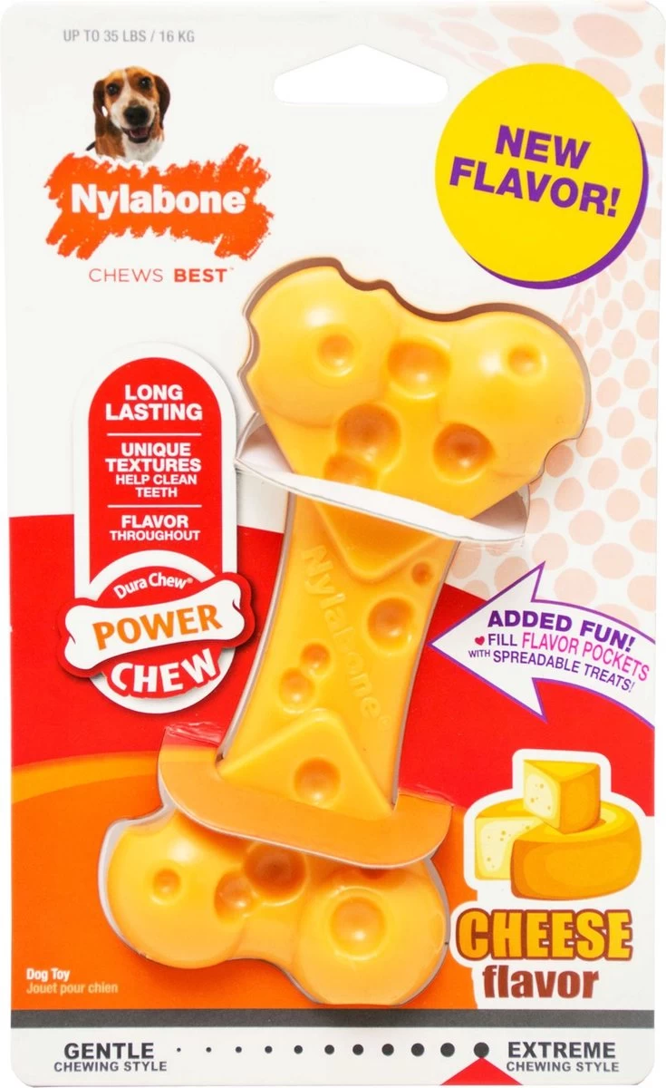 Nylabone Durable Cheese Bone - M - Afbeelding 9
