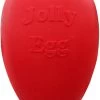 Jolly Pets Jolly Egg Hondenspeelgoed – Stevige Hondenbal – Gemaakt Van Extreem Duurzaam Kunststof – Geschikt Voor De Grotere Hond – Hondenspeeltjes – Weerbestendig - 30cm – Rood