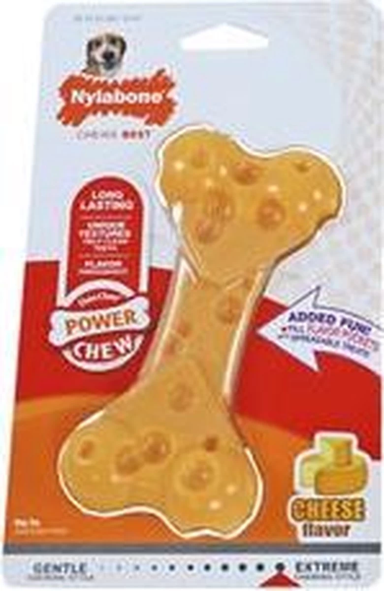 Nylabone Durable Cheese Bone - M - Afbeelding 13