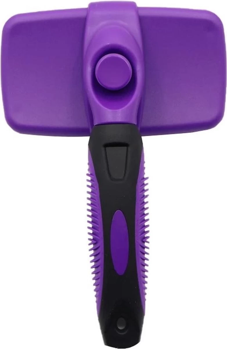 Buxibo Ondervacht Borstel Voor Hond En Kat - Kliksysteem Hondenborstel - Kattenkam - Hondenkam Voor Ondervacht - Klittenkam Voor Honden En Katten - Verwijderd Klitten - Afbeelding 3