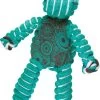 Kong Floppy Knots - M/L - Nijlpaard - Hondenspeelgoed - Groen/ Blauw - 36 X 19 X 8 Cm