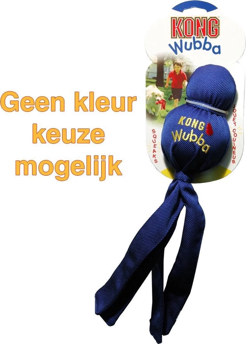 Kong Wubba - Hondenspeelgoed - Assorti - L: 36 Cm - Afbeelding 13