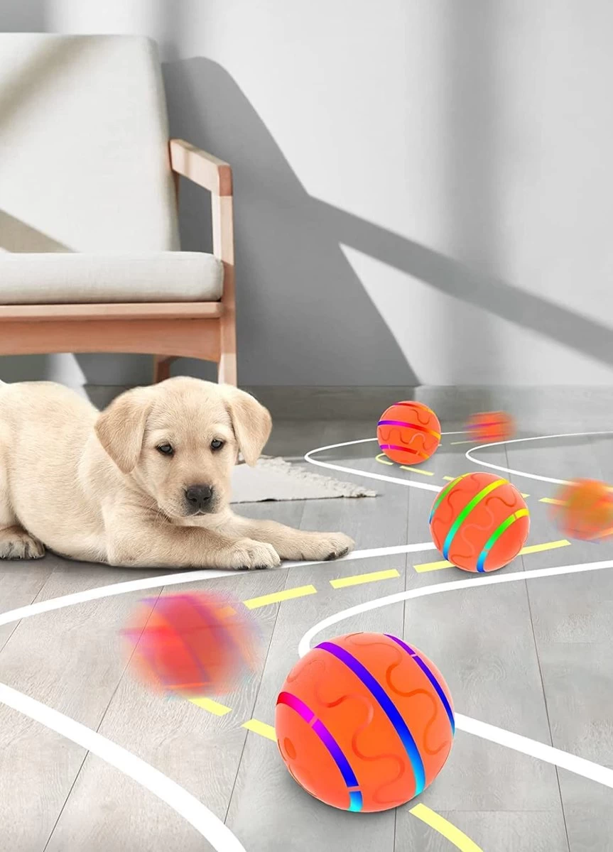Good Experience Interactieve Hondenbal 3.0 – Honden Speelgoed Intelligentie – Puppy Speelgoed – Hondenspeeltjes – De Enige Die Werkt Met Afstandsbediening – De Veilige Bal Voor Jouw Hond – One Size – Oranje - Afbeelding 5