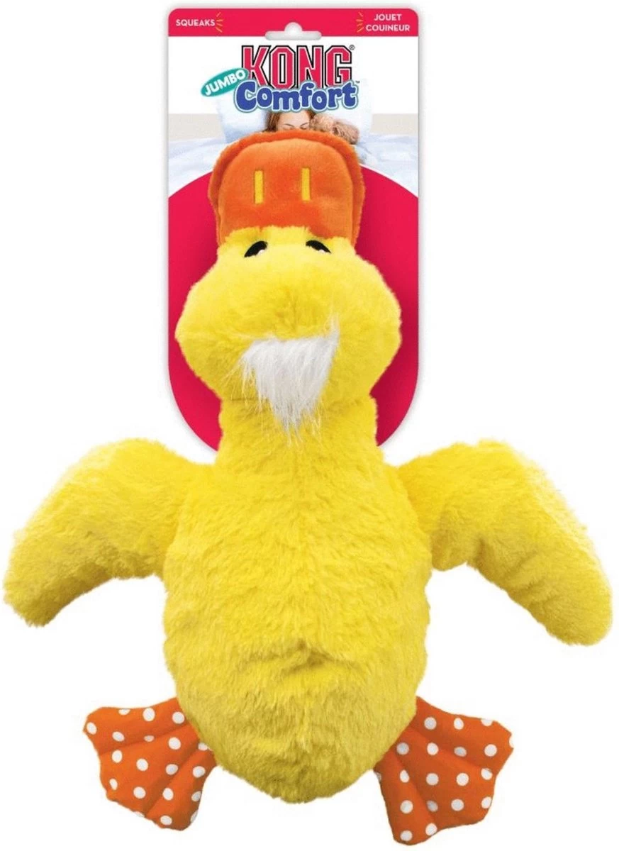 Kong Comfort Jumbo Eend XL 43 Cm - Afbeelding 3