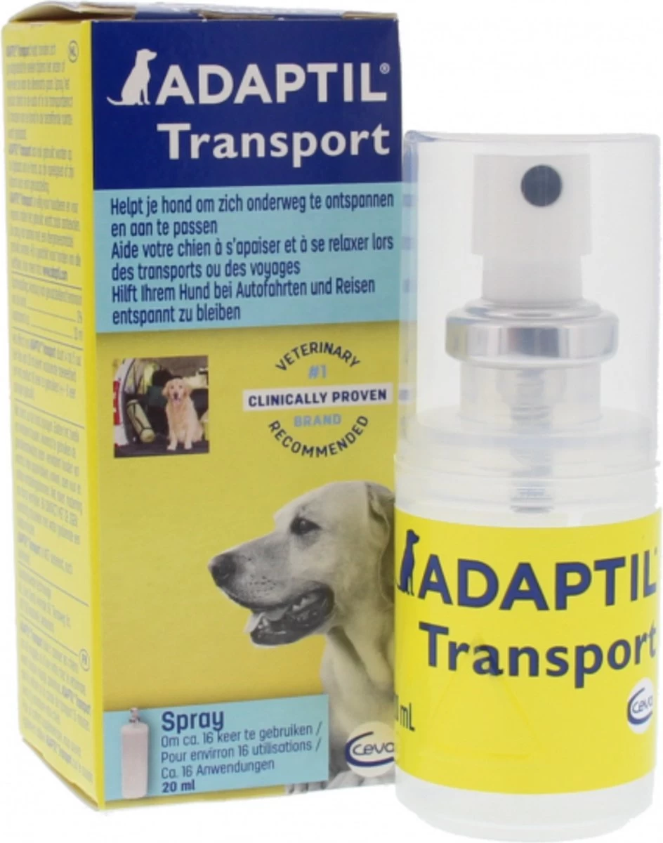 Adaptil Antistressmiddel - Transport Spray Hond - 20 Ml - Afbeelding 11