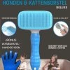 Professionele Kattenborstel/Hondenborstel + BONUS - Bovenvacht | Ondervacht - Langharige | Kortharige - Haarverwijderaar Voor Huisdieren - Kattenkam - Hondenkam