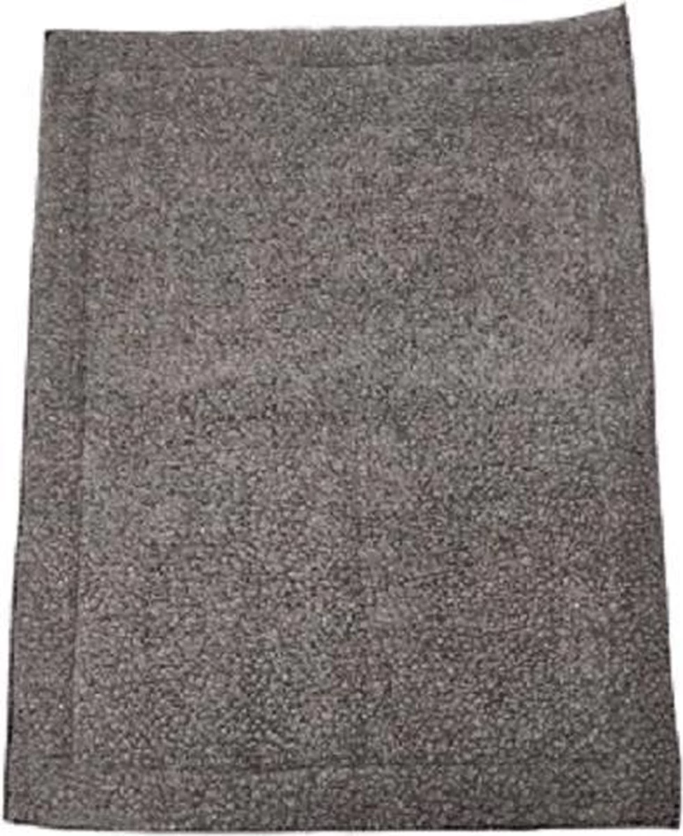 Benchkussen 70x50 Cm. Grijs. Eenvoudig Sheepskin Benchkussen. Geschikt Voor Benches Van 76 Cm.