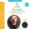 Zenpet ProCollar Hondenkraag XL – Hondenkraag – Beschermkraag Hond – Hondenkap Na Operaties – Zwart – Nek Omtrek 40.6 Tot 55.9cm